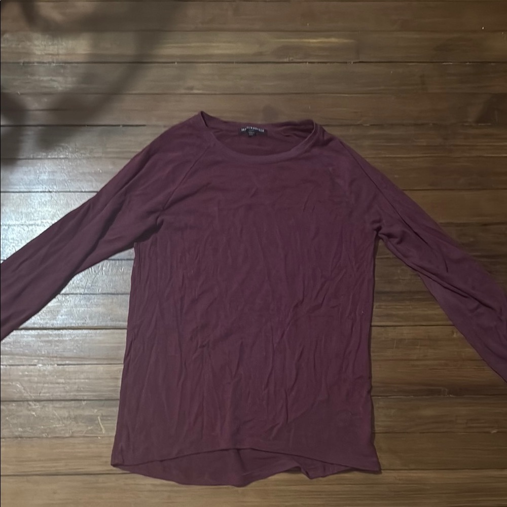 Brandy Melville Purple Long Sleeve Tee